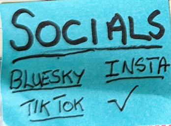 Hit up my socials