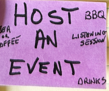 Host an event! It will be a blast!